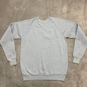 Vintage Pannill Sweatshirt Blue Men’s XL Made in USA Crewneck Pullover 80s Retro